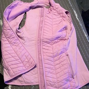 Lilac colored vest, super nice, worn once